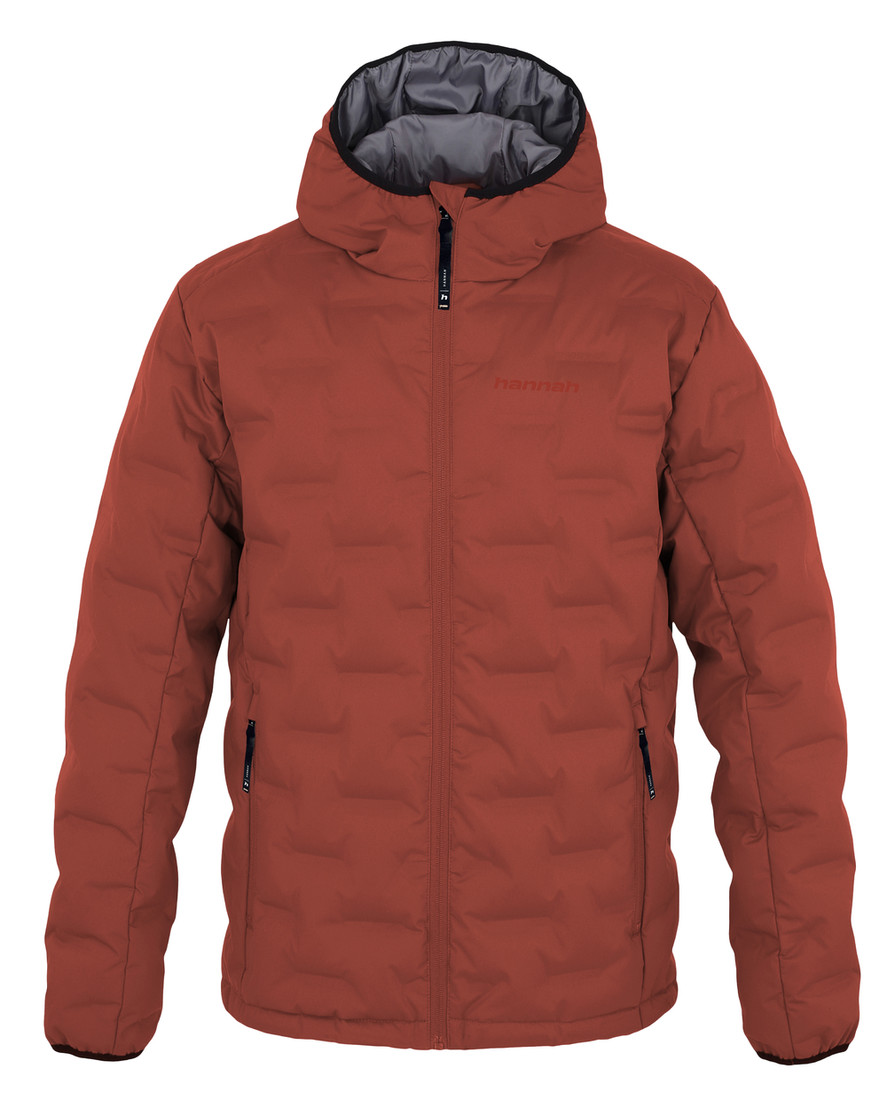 Pánská péřová bunda Hannah ZAZU cinnabar II