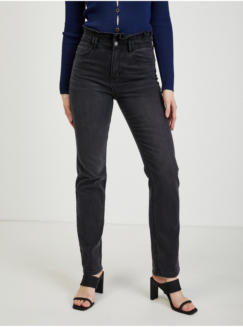 Black Women Straight Fit Jeans ORSAY - Women
