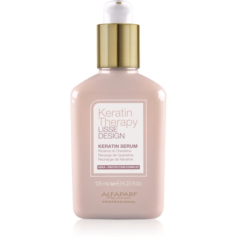 Alfaparf Milano Keratin Therapy Lisse Design hydratačné sérum na lesk a hebkosť vlasov 125 ml
