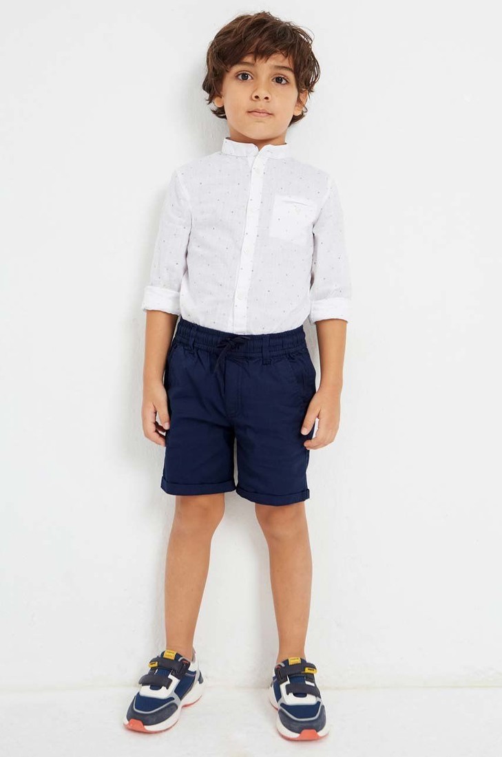 Detská bavlnená súprava Mayoral tmavomodrá farba