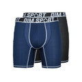 Boxerky DIM DIM SPORT BOXER LONG MICROFIBRE PACK X2