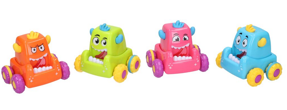 Auto príšerka 7,5cm - zelená