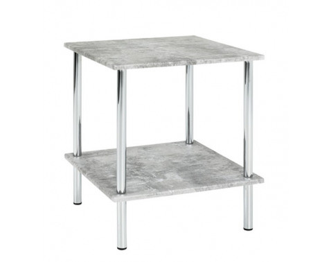 Odkladací stolík Boston, šedý betón%