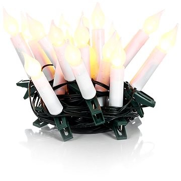 RETLUX RXL 231 sviečky 20 LED 5 + 5 m WW TM