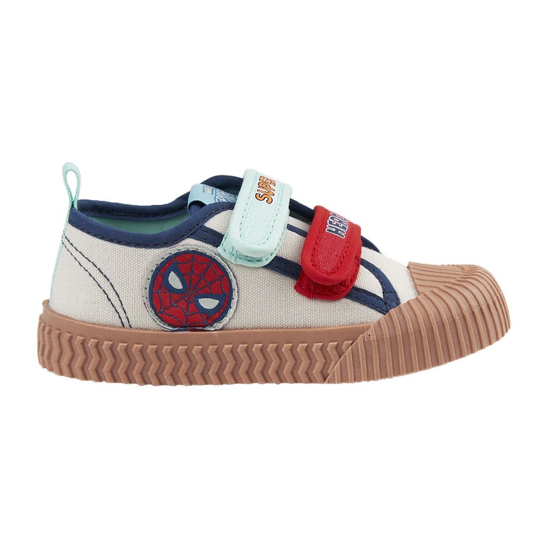 SNEAKERS PVC SOLE VELCRO SPIDERMAN