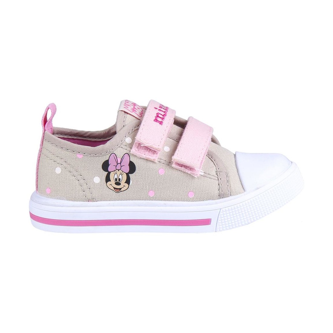 SNEAKERS PVC SOLE VELCRO MINNIE