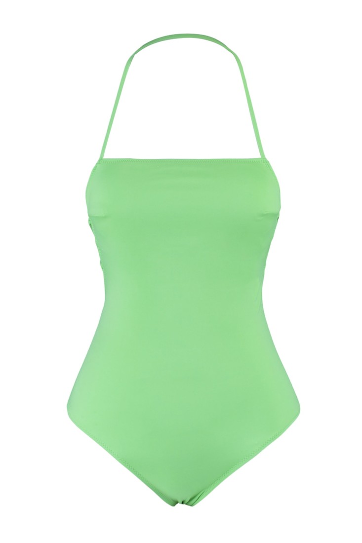 Trendyol Summer Green Cross Back Swimsuit