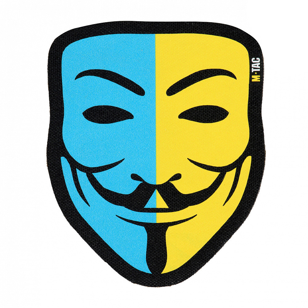 Nášivka M-Tac vlajka Ukrajina Anonymous