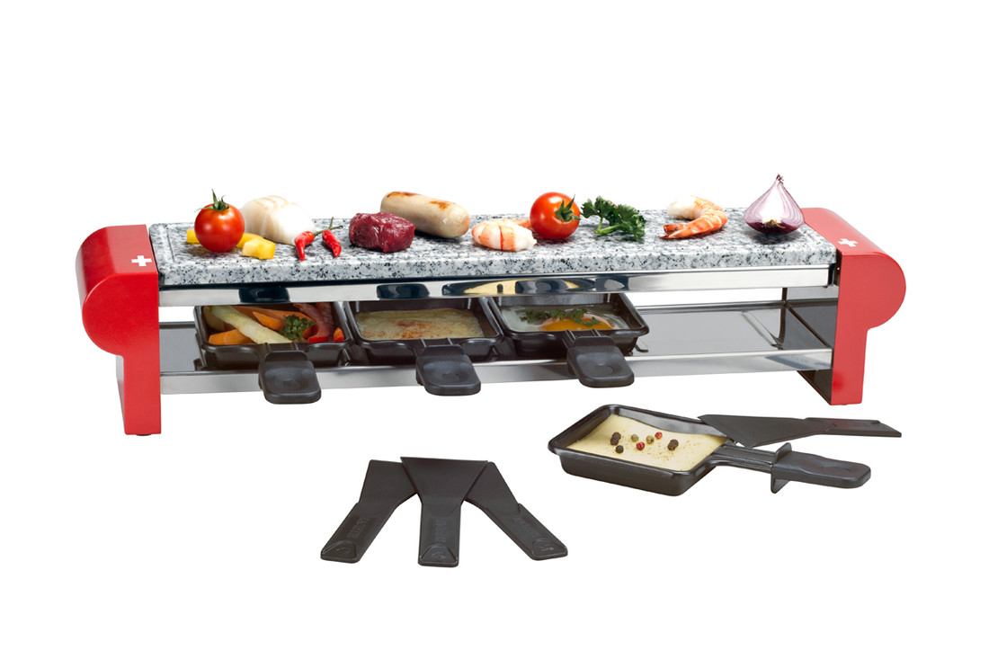 Originál švajčiarsky Raclette set