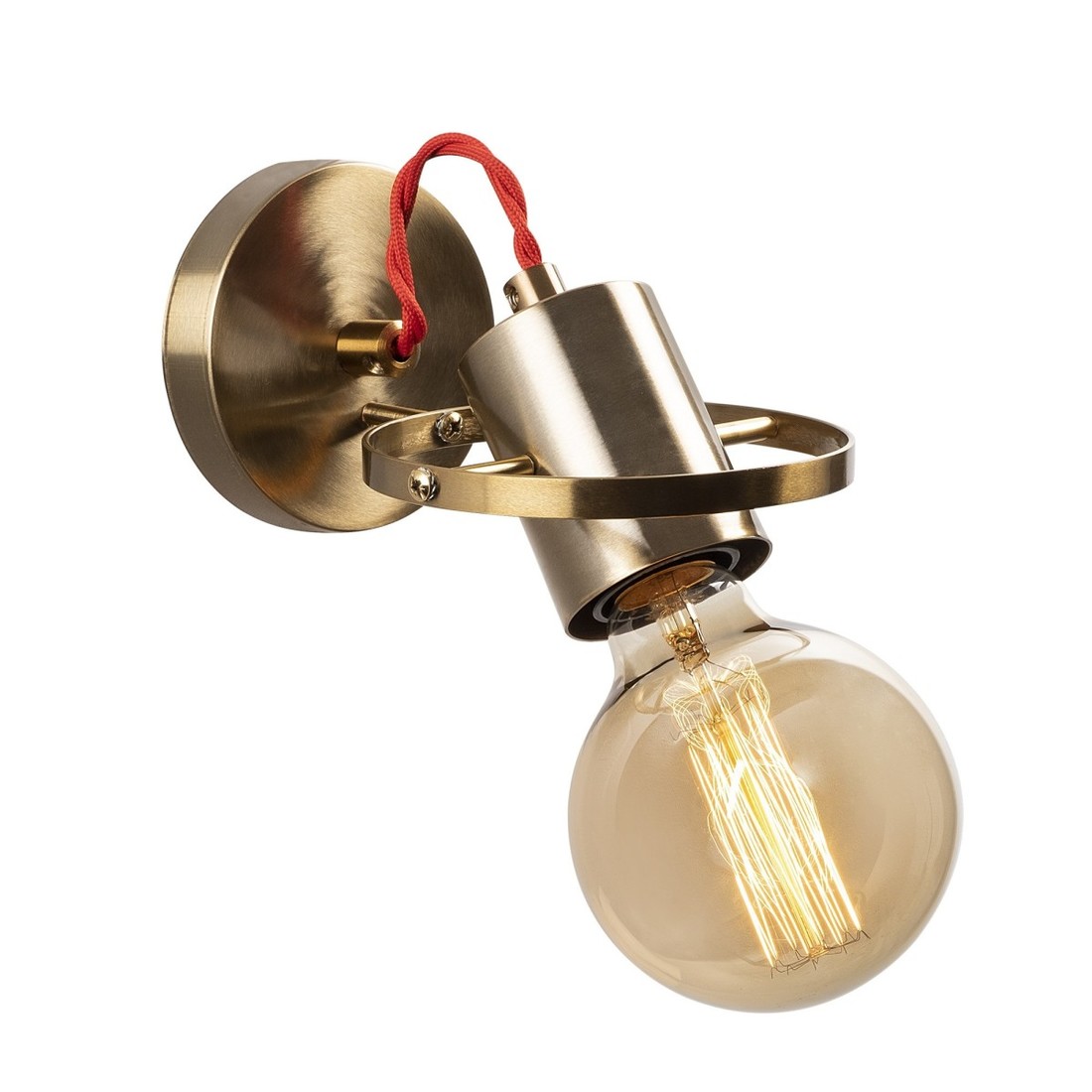 Nástěnná lampa Vaveyla zlatá