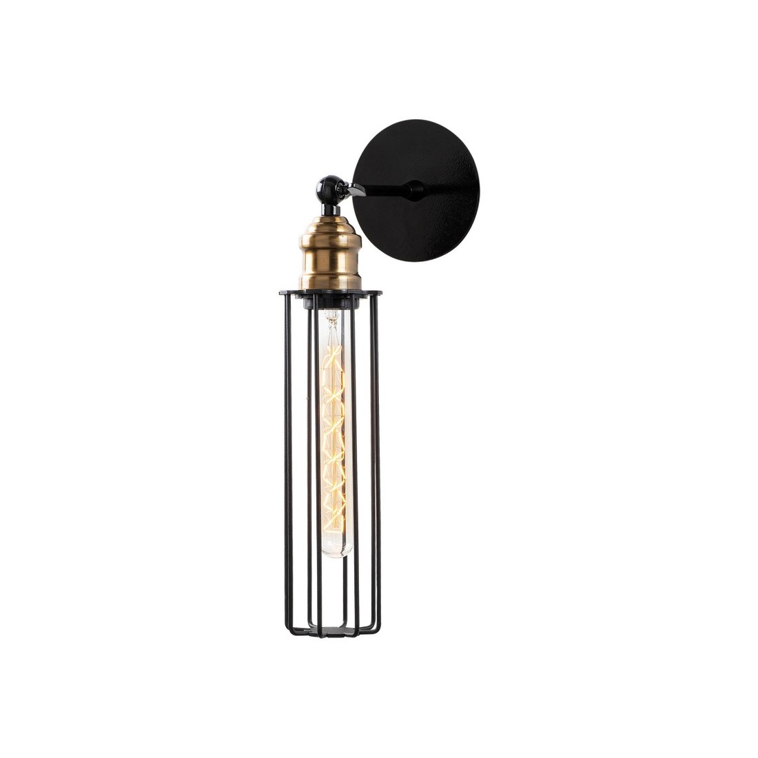 Nástěnná lampa Zumra černá