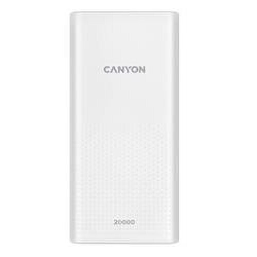 Canyon PB-2001 Powerbanka, Li-Pol, 20.000 mAh
