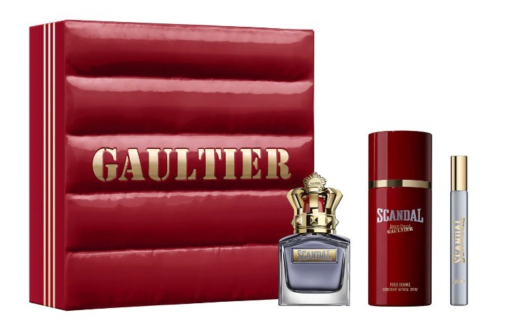 Jean P. Gaultier Scandal For Him - EDT 50 ml + deodorant ve spreji 150 ml + EDT 10 ml