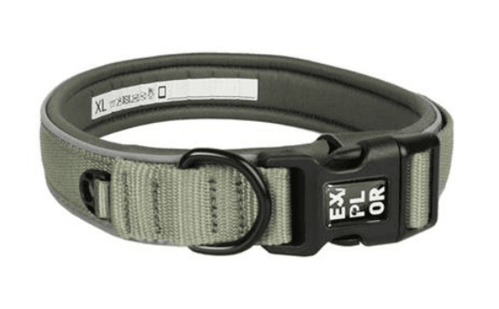 Obojok DUVO+ EXPLOR Ultimate fit, zelený, XL - 52-61cm