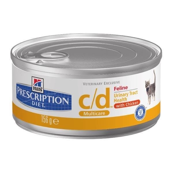 HILLS Diet Feline c/d Multicare Chicken KONZ 156 g