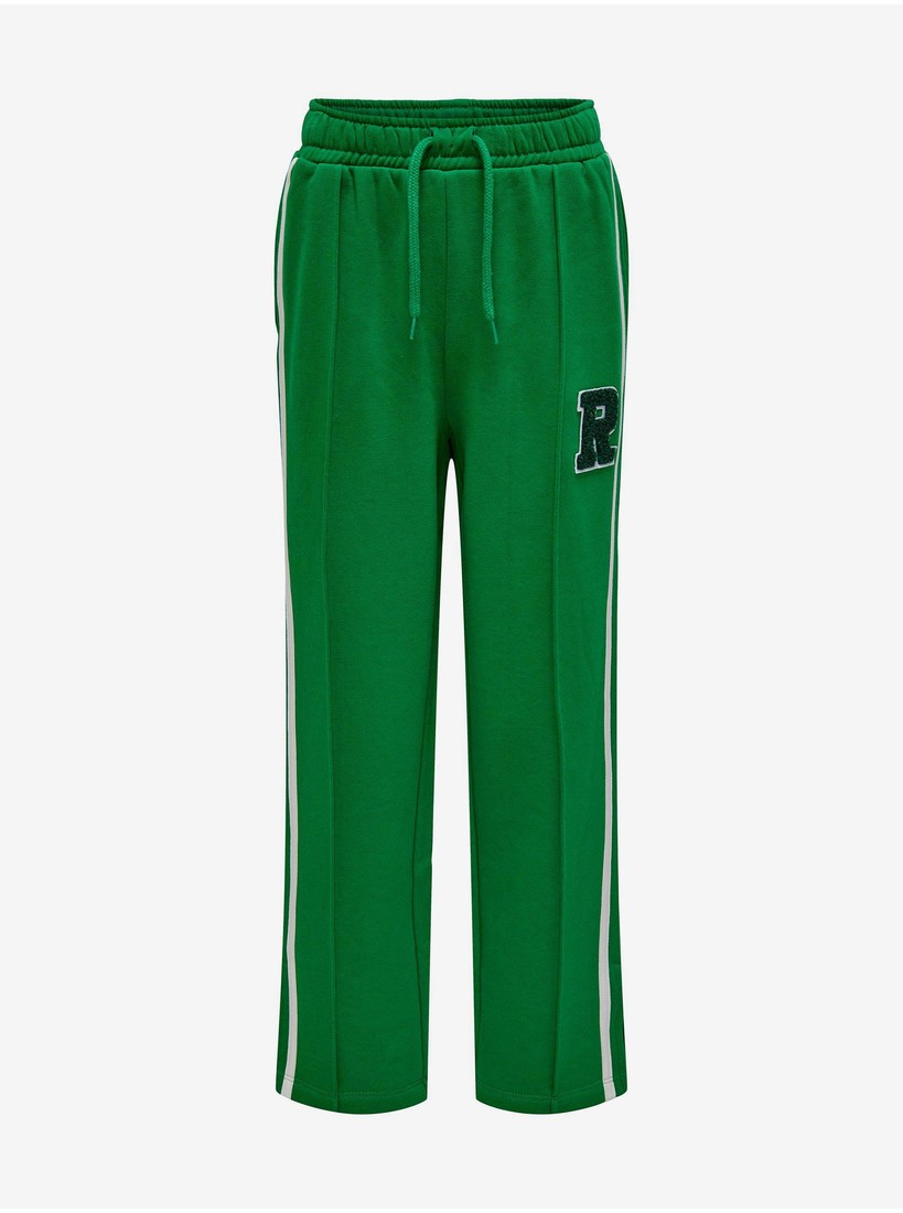 Green girly sweatpants ONLY Selina - Girls