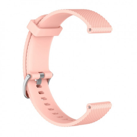 Garmin Vivoactive 4 Silicone Bredon remienok, Sand Pink