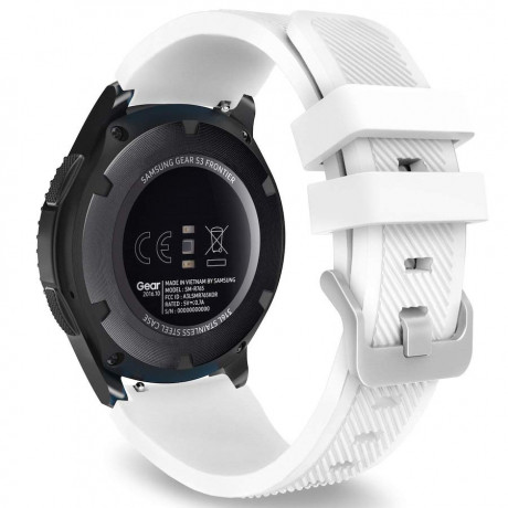 Garmin Vivoactive 4 Silicone Sport remienok, White