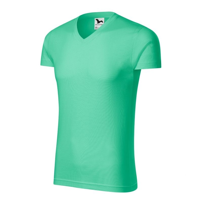 Malfini Slim Fit tričko s výstrihom do VM MLI-14695 pánske 3XL