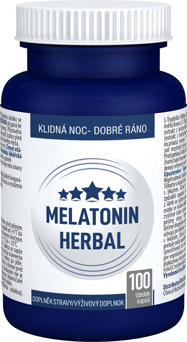 Clinical Melatonín Herbal 100 tabliet