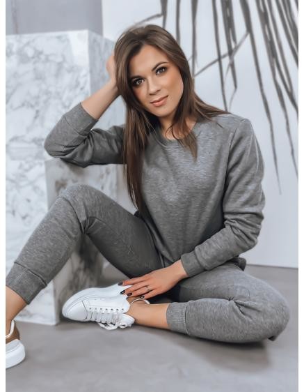 Dámska mikinová súprava FITT antracitová