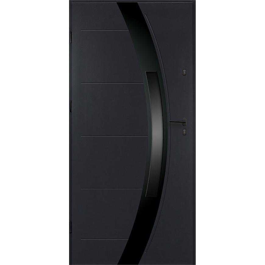 Dvere vchodové Selene P55 90L Antracit