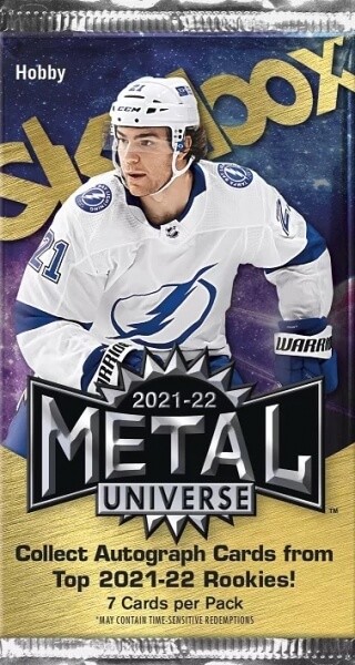 Upper Deck 2021-2022 NHL UD Skybox Metal Universe Hockey balíček