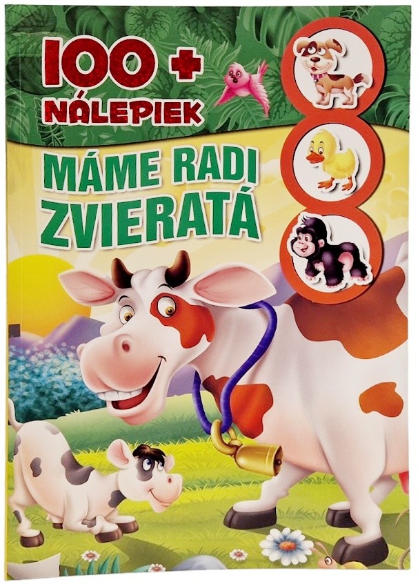Máme radi zvieratá-100+ nálepiek