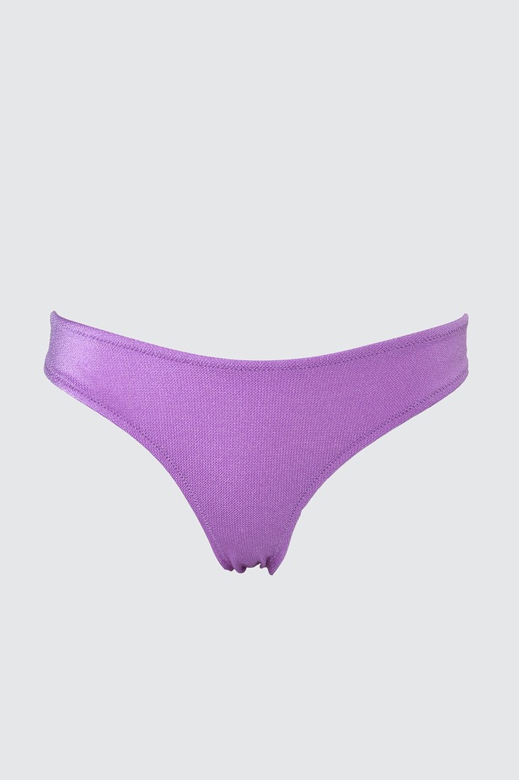 Trendyol Bikini Bottom - Purple - Plain