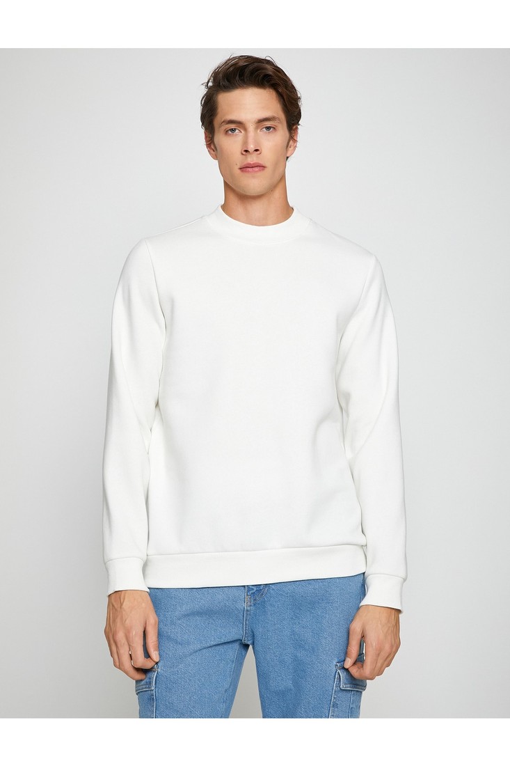 Koton Sweatshirt - Ecru - Regular