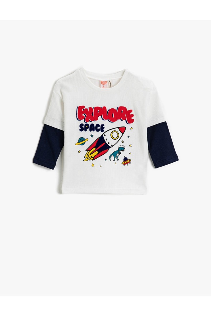 Koton T-Shirt - White - Regular