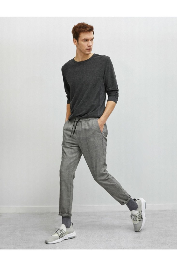 Koton Pants - Gray - Relaxed
