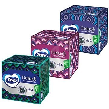 Zewa Aroma collection Box papierové vreckovky 3vrstvové 60ks