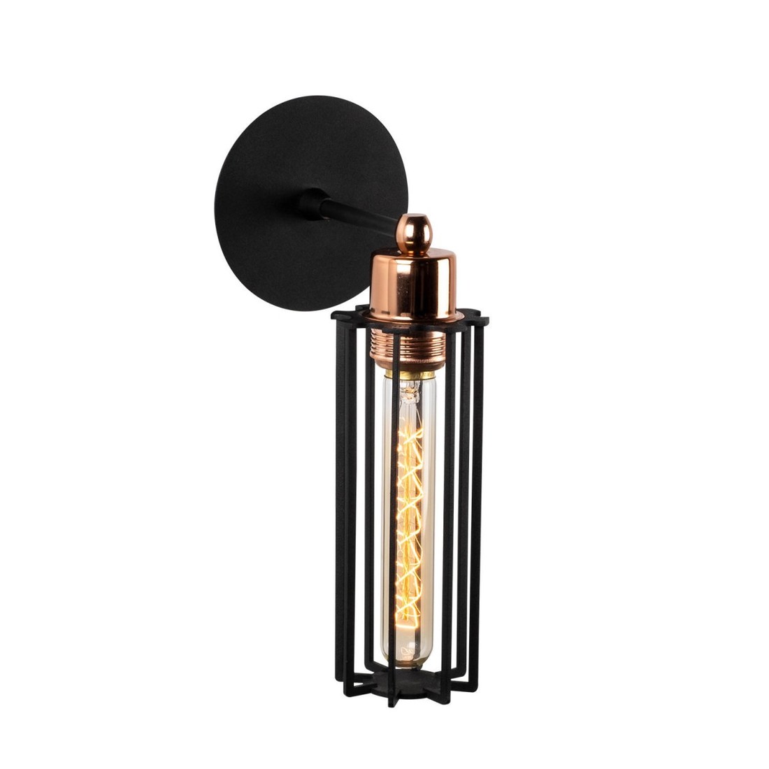Nástěnná lampa Likya I černá