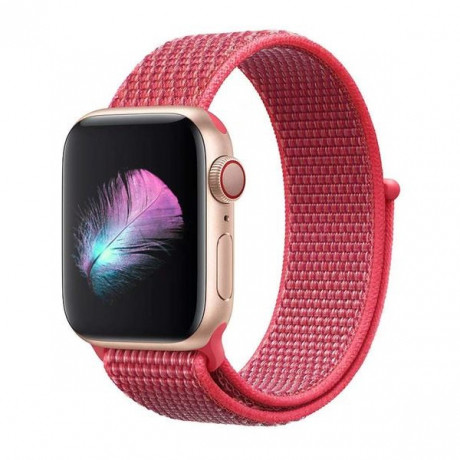 Apple Watch Nylon 38/40/41mm remienok, Pink (SAP005C24)