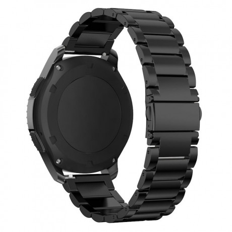 Samsung Gear S3 Stainless Steel remienok, Black (SSG007C01)
