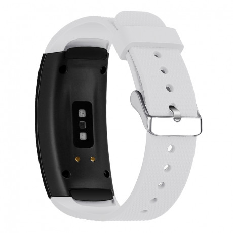 Samsung Gear Fit 2 Silicone Land remienok, White (SSG005C08)