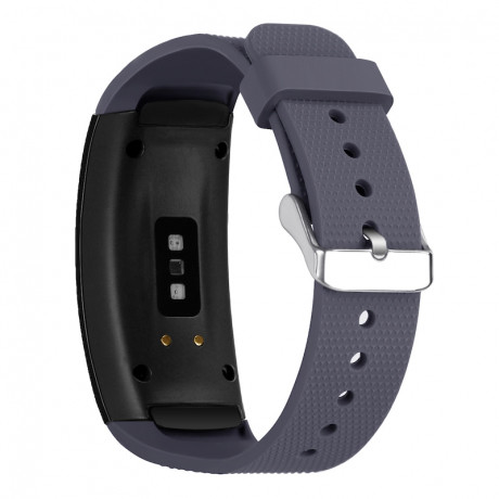 Samsung Gear Fit 2 Silicone Land remienok, Purple Gray (SSG005C05)