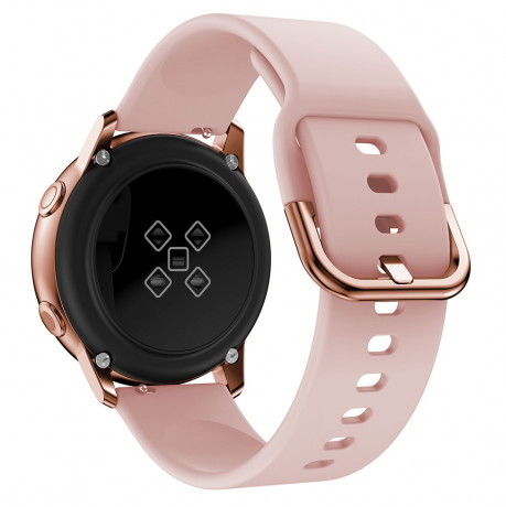 Samsung Galaxy Watch Active 2 40/44mm Silicone remienok, Sand Pink (SSG002C06)