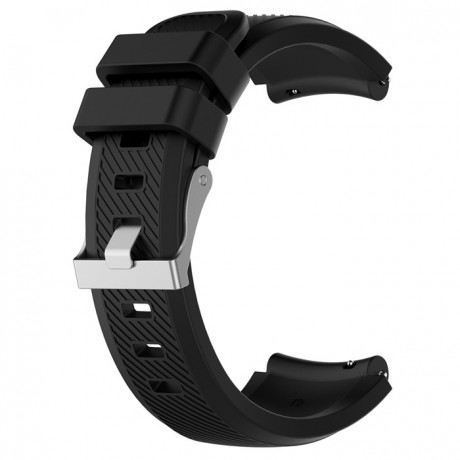 Xiaomi Amazfit Stratos 2/2S/3 Silicone Sport remienok, Black (SXI008C01)