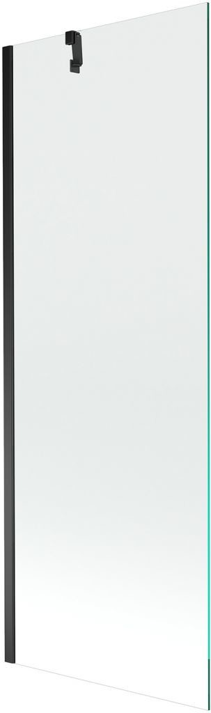 MEXEN/S - Next vaňová zástena FIX 70x150 cm, transparent, čierna 895-070-000-00-00-70