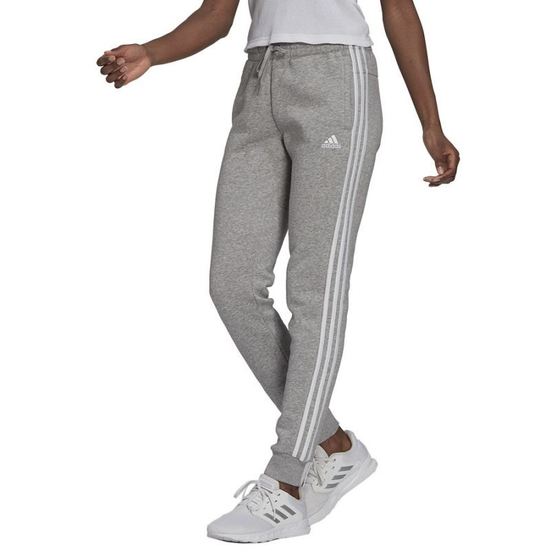 Dámské kalhoty 3 Stripes Fl C Pt W GV6020 - Adidas  S šedá