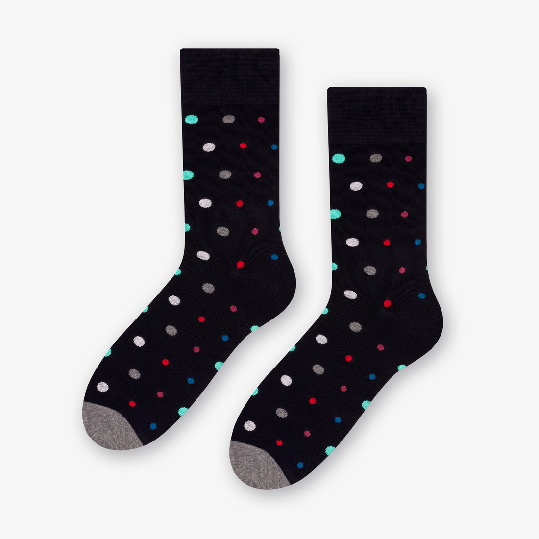 Skarpety Mix Dots 139-051 Ciemny Granat - More 39/42