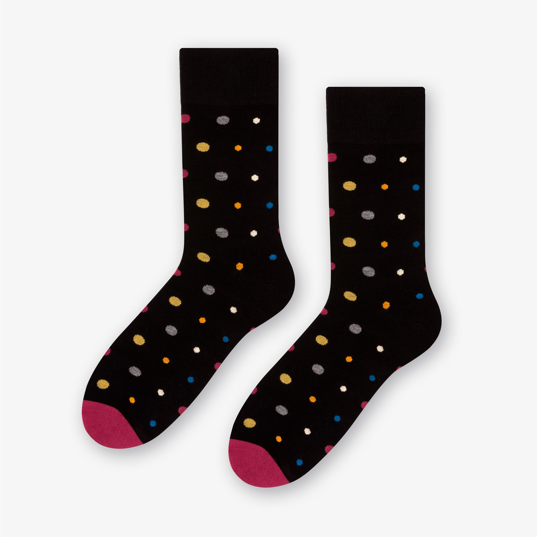 Skarpety Mix Dots 140-051 Czarne - More 39/42