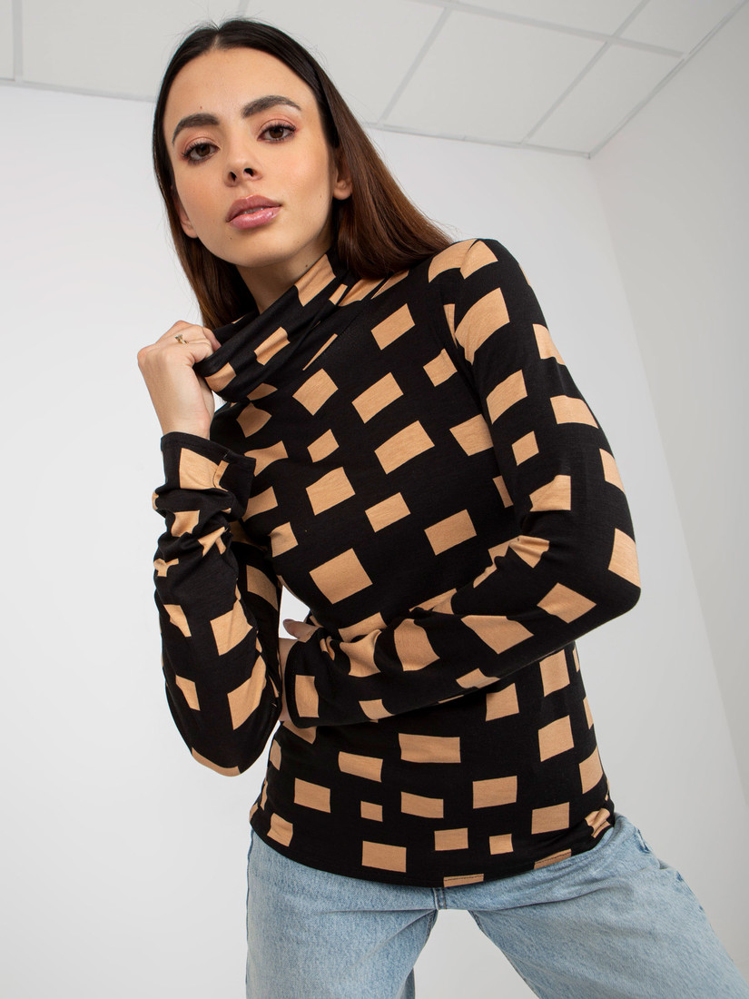 Dámska blúzka LK BZ 509197.53P čierna - FPrice S/M