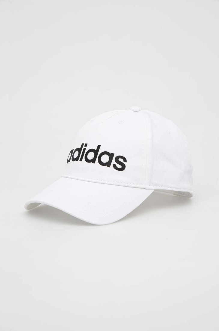 Šiltovka adidas biela farba, s potlačou