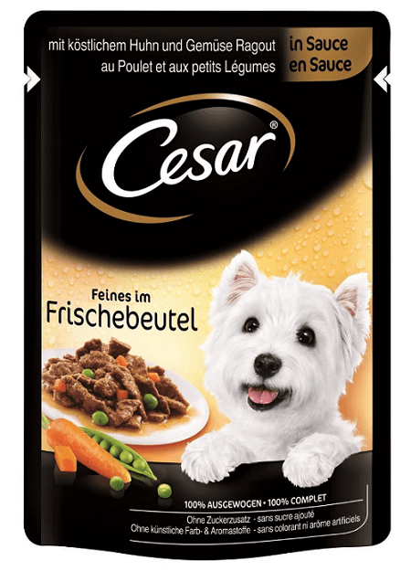 Mars CESAR kapsička dog chutné kuracie s mrkvou 24 x 100 g