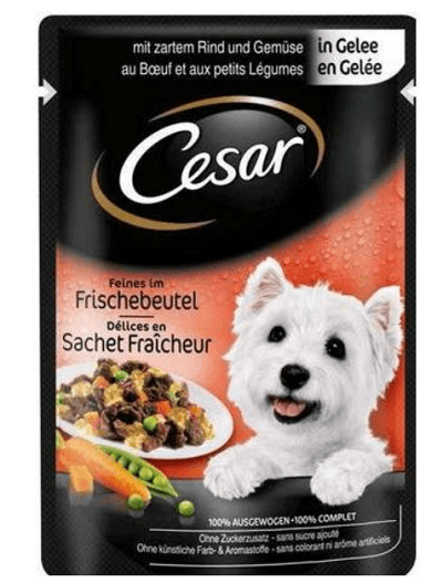 Mars CESAR kapsička dog jemné hovädzie so zeleninou 24 x 100 g