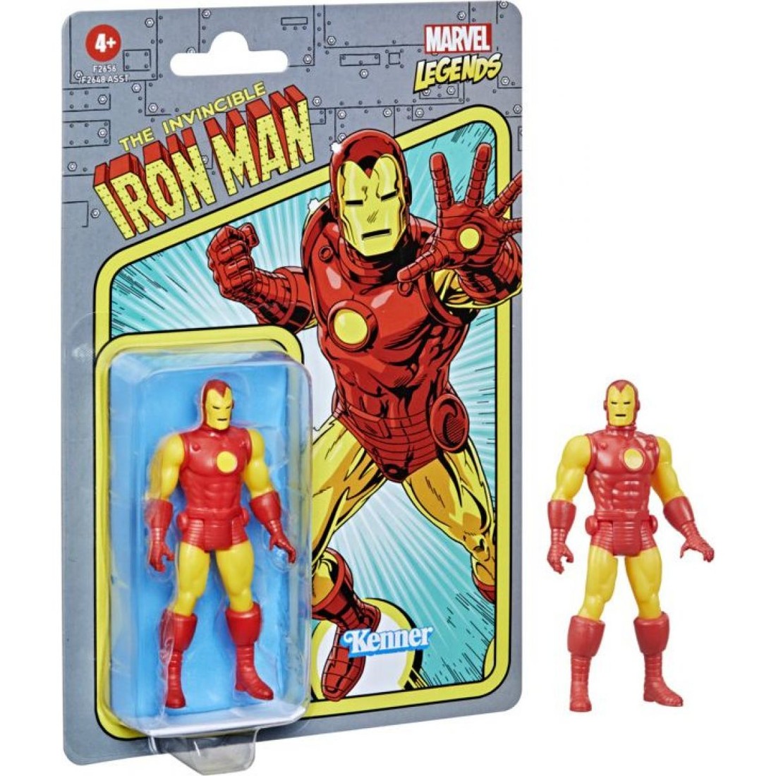 Hasbro Figúrka Iron Man Marvel Legends Retro