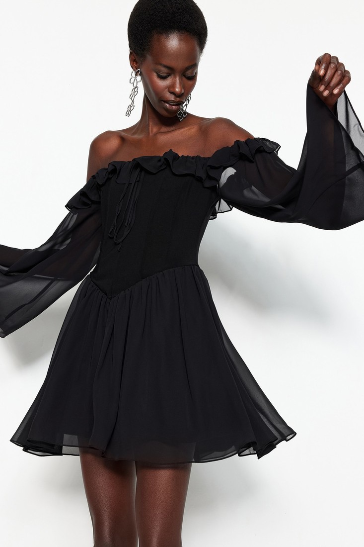 Trendyol Dress - Black - Skater